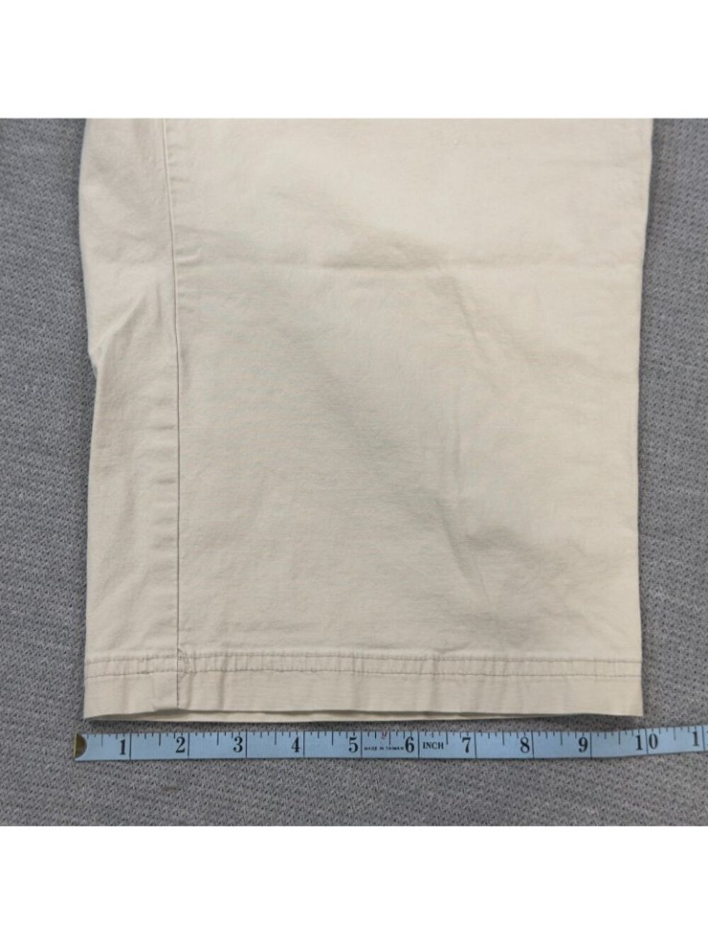 Dockers Capri Pants Women Size 18W Light Khaki High Rise Flat Front Stretch - Picture 12 of 14